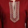 Meesan Women's Beautiful Viscose Rayon Embroidered Smart Casual Tunics for Office & Casual Wear