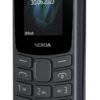 Nokia All-New 105 Single Sim Keypad Phone with Built-in UPI Payments, Long-Lasting Battery, Wireless FM Radio| 1 Year Replacement Guarantee | Charcoal