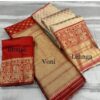 ZITON Women's Kanchipuram Kanjivaram Indian Traditional Style Silk Pure Zari Weaving Unstitched Traditional Lehenga Choli Set | Half Saree,Multi