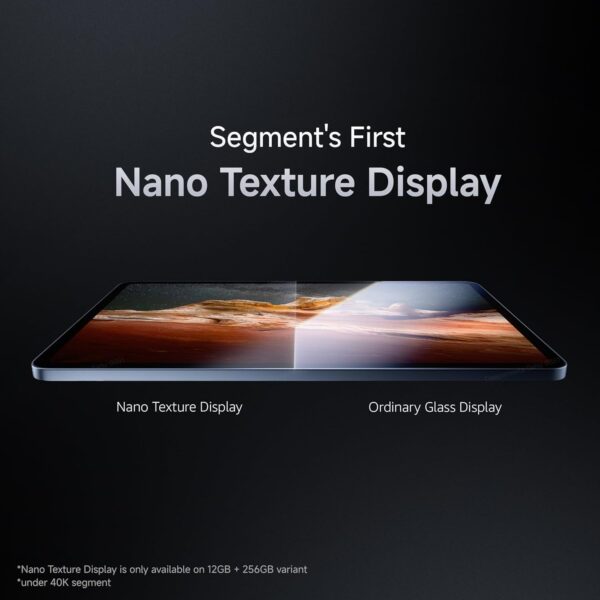 XIAOMI Pad 7 Nano Texture Display [Smartchoice] | Snapdragon 7+ Gen 3| 3.2K Display (28.44 cm /11.2") Tablet| 12GB, 256GB| Anti-Reflective| Anti-Glare| HyperOS 2| Dolby