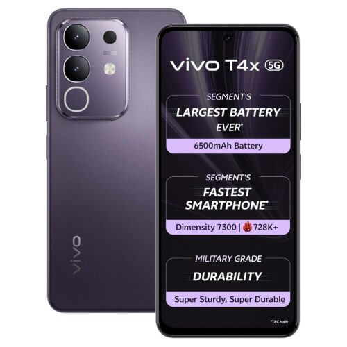 719ohKdmv8L._SL1500_ VIVO T4x (Pronto Purple, 6GB + 128GB)