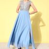 71+GG3kAz2L._SY741_ Miss Chase Women's V-Neck Cap Sleeved Wrap Maxi Dress