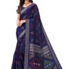 71XTuQT9QlL._SY879_ SIRIL Women's Cotton Printed Saree With Unstitched Blouse Piece