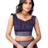 71ZTl2SDQLL._SY741_ SIRIL Women's Cotton Printed Saree With Unstitched Blouse Piece