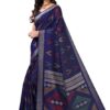 71sX+oziedL._SY741_ SIRIL Women's Cotton Printed Saree With Unstitched Blouse Piece