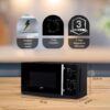 Godrej 20 L Multi Distribution System for Even and Faster Cooking, Solo Microwave Oven With 5 Power Levels (GMX 20SA2, Black)