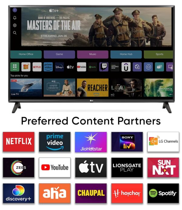 LG 80 cms (32 inches) LR570 Series Smart webOS LED TV 32LR570B6LA