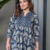 Arayna Women's Pure Cotton Paisley Printed Tunic Top – Comfortable Everyday Wear