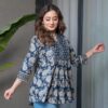 Arayna Women's Pure Cotton Paisley Printed Tunic Top – Comfortable Everyday Wear