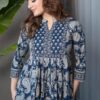 Arayna Women's Pure Cotton Paisley Printed Tunic Top – Comfortable Everyday Wear